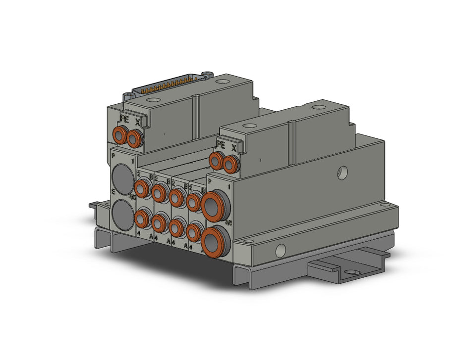 SS5V1-10FD1-04UR-C4-D 5 Port Solenoid Valve Manifold