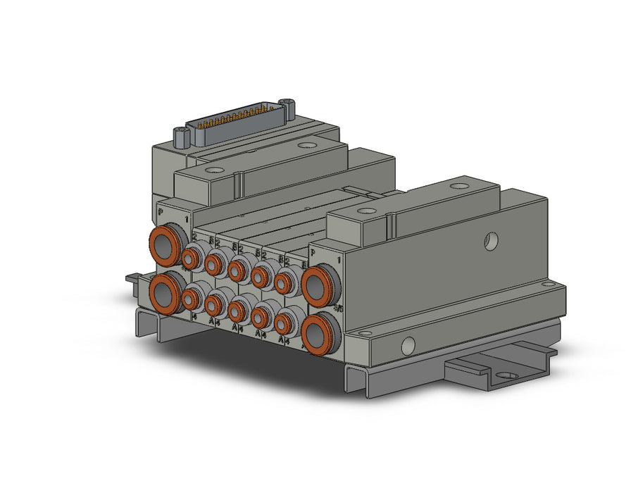 SS5V1-10FD1-05B-N1-D 5 Port Solenoid Valve Manifold