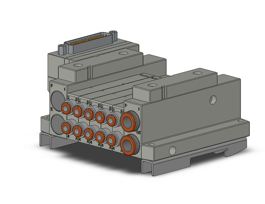 SS5V1-10FD1-05U-N3-D0 5 Port Solenoid Valve Manifold