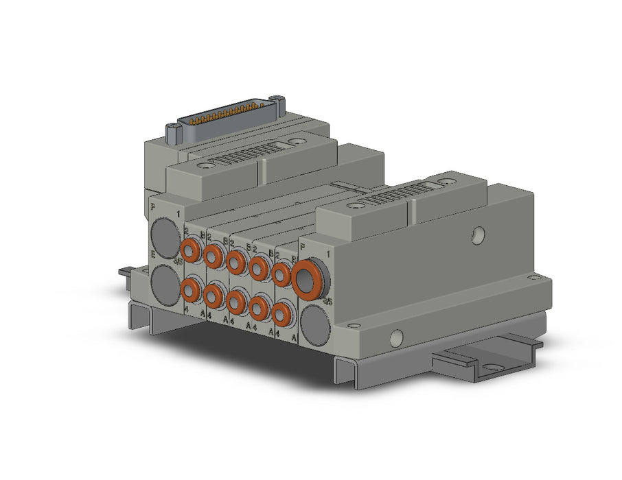 SS5V1-10FD1-05US-C4-D 5 Port Solenoid Valve Manifold