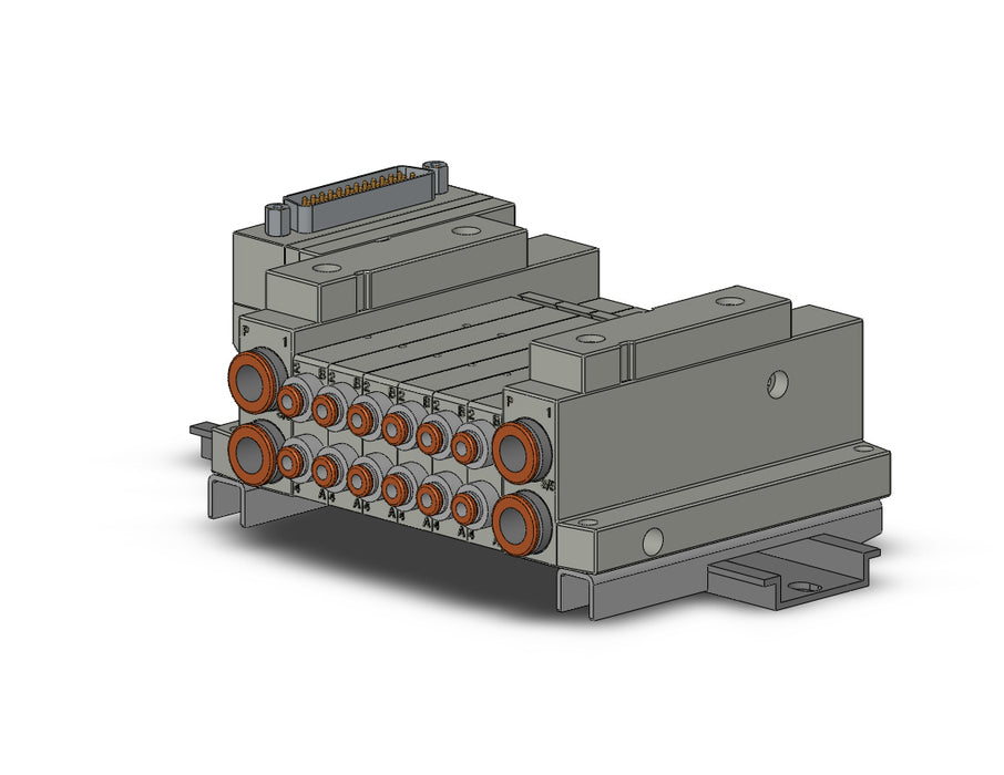 SS5V1-10FD1-06B-N1-D 5 Port Solenoid Valve Manifold