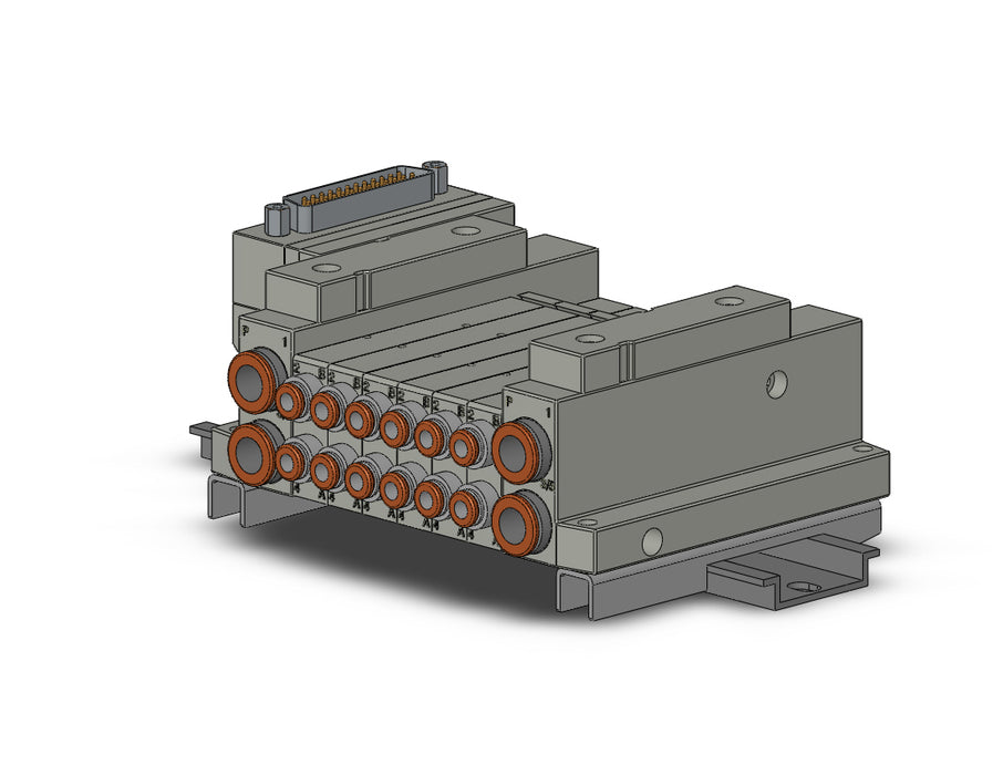 SS5V1-10FD1-06B-N3-D 5 Port Solenoid Valve Manifold