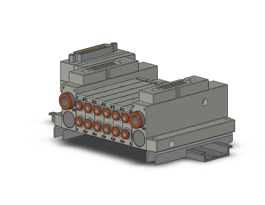 SS5V1-10FD1-06BS-C4-D 5 Port Solenoid Valve Manifold