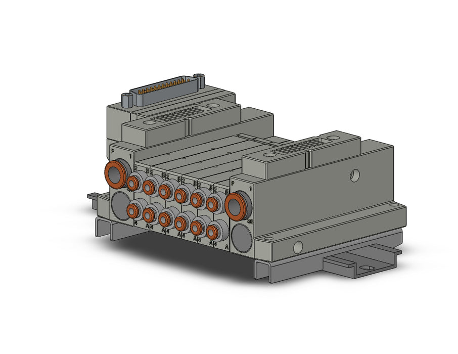 SS5V1-10FD1-06BS-N1-D 5 Port Solenoid Valve Manifold