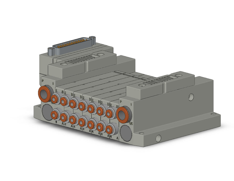 SS5V1-10FD1-07BS-N1 5 Port Solenoid Valve Manifold