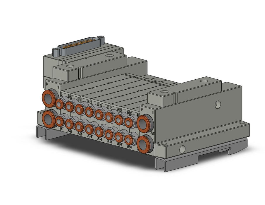 SS5V1-10FD1-08B-N3-D0 5 Port Solenoid Valve Manifold