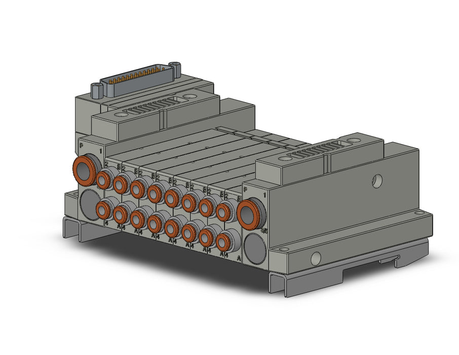 SS5V1-10FD1-08BS-N3-D0 5 Port Solenoid Valve Manifold