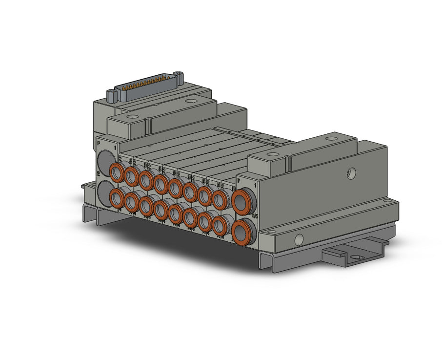 SS5V1-10FD1-08U-N7-D 5 Port Solenoid Valve Manifold