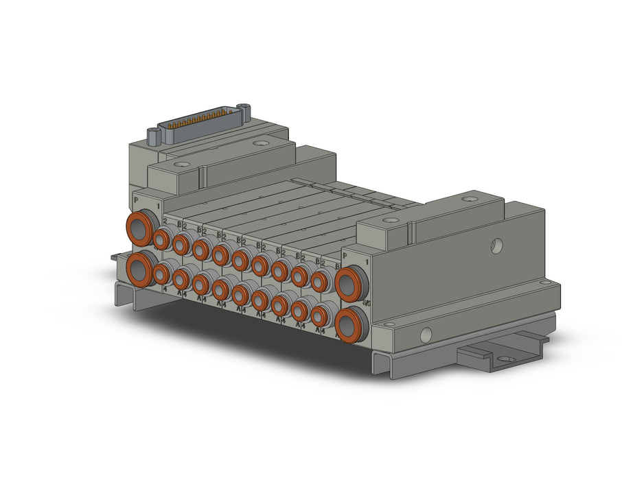 SS5V1-10FD1-09B-N3-D 5 Port Solenoid Valve Manifold