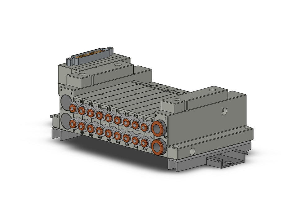 SS5V1-10FD1-09U-N1-D 5 Port Solenoid Valve Manifold