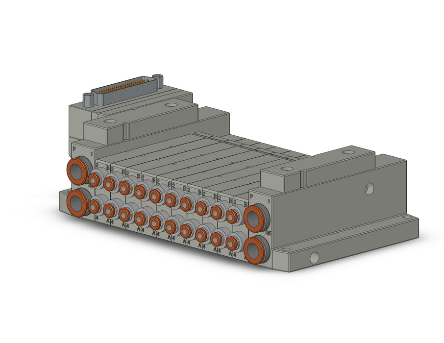 SS5V1-10FD1-10B-N1 5 Port Solenoid Valve Manifold