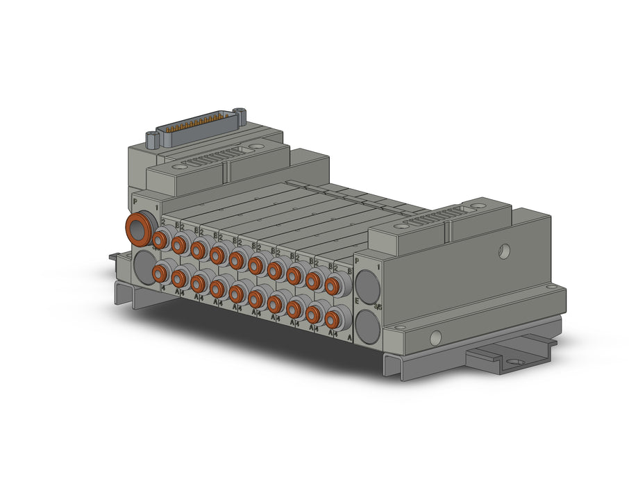 SS5V1-10FD1-10DS-N1-D 5 Port Solenoid Valve Manifold