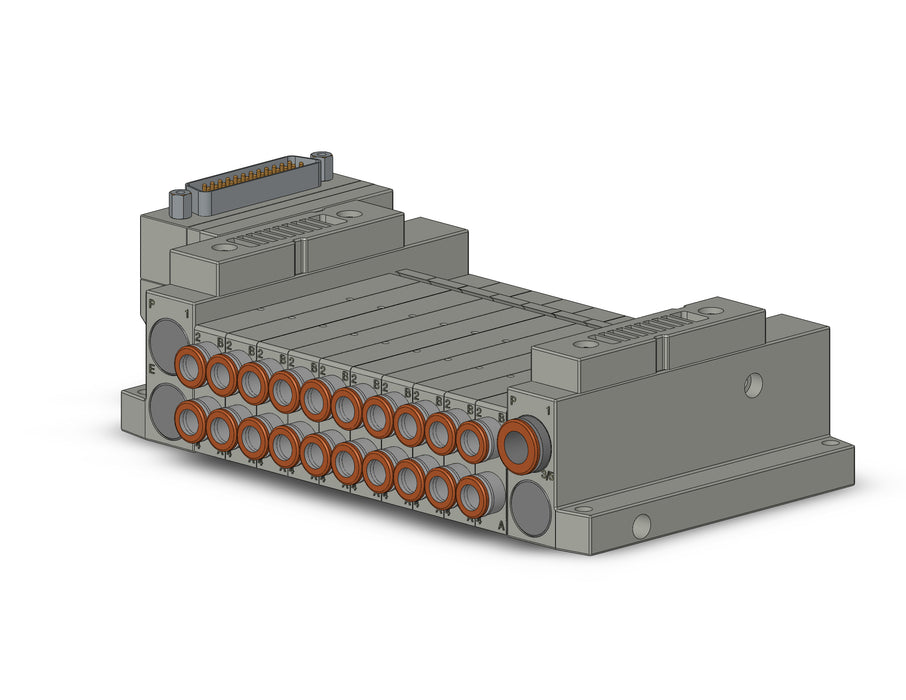 SS5V1-10FD1-10US-N7 5 Port Solenoid Valve Manifold