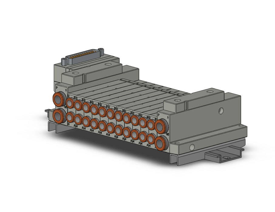 SS5V1-10FD1-11B-C6-D 5 Port Solenoid Valve Manifold