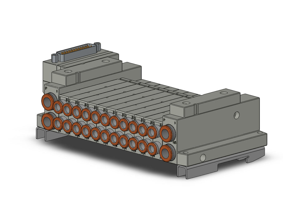 SS5V1-10FD1-11B-N7-D0 5 Port Solenoid Valve Manifold