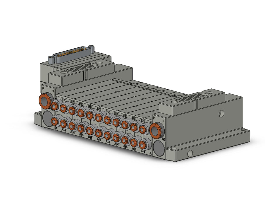 SS5V1-10FD1-11BS-N1 5 Port Solenoid Valve Manifold