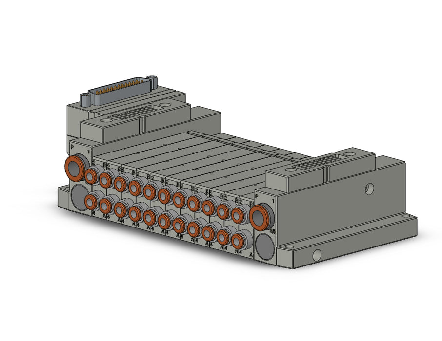 SS5V1-10FD1-11BS-N3 5 Port Solenoid Valve Manifold