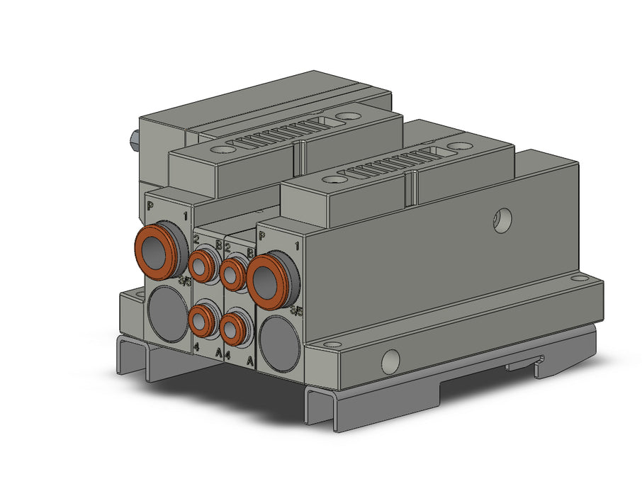 SS5V1-10FD2-02BS-C4-D0 5 Port Solenoid Valve Manifold