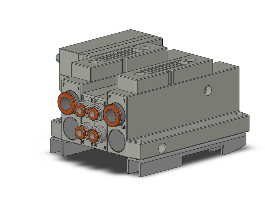 SS5V1-10FD2-02BS-N3-D0 5 Port Solenoid Valve Manifold