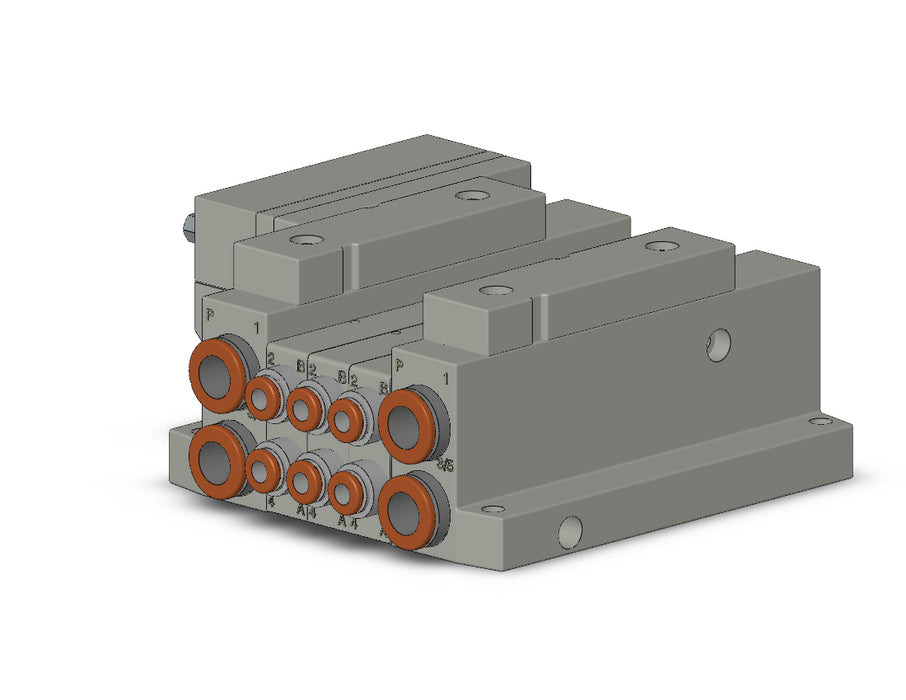 SS5V1-10FD2-03B-N3 5 Port Solenoid Valve Manifold