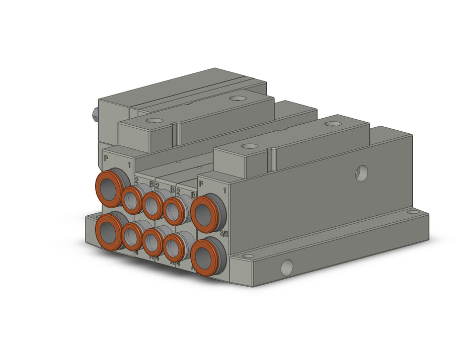 SS5V1-10FD2-03B-N7 5 Port Solenoid Valve Manifold