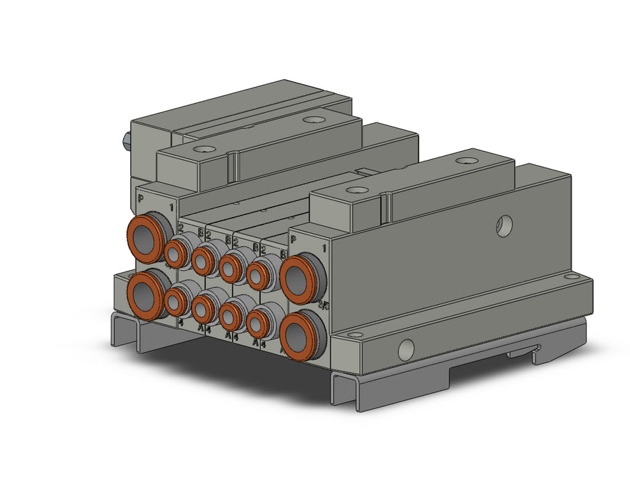 SS5V1-10FD2-04B-N3-D0 5 Port Solenoid Valve Manifold