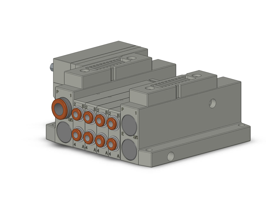 SS5V1-10FD2-04DS-C4 5 Port Solenoid Valve Manifold