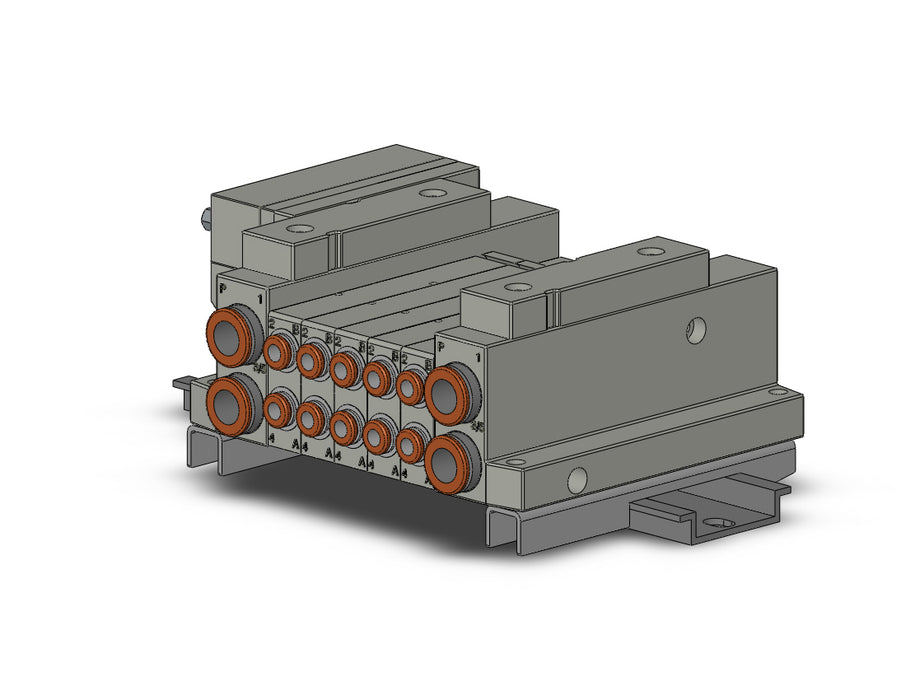 SS5V1-10FD2-05B-C4-D 5 Port Solenoid Valve Manifold
