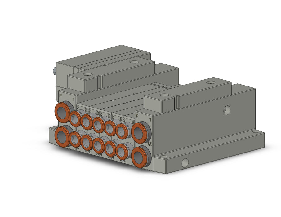 SS5V1-10FD2-05B-N7 5 Port Solenoid Valve Manifold