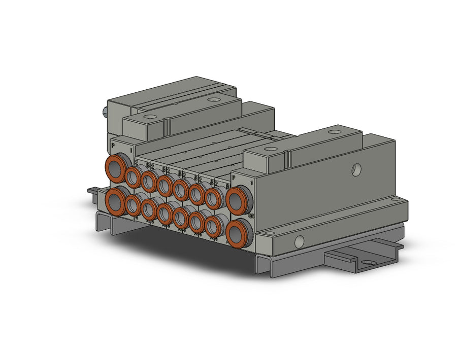SS5V1-10FD2-06B-N7-D 5 Port Solenoid Valve Manifold