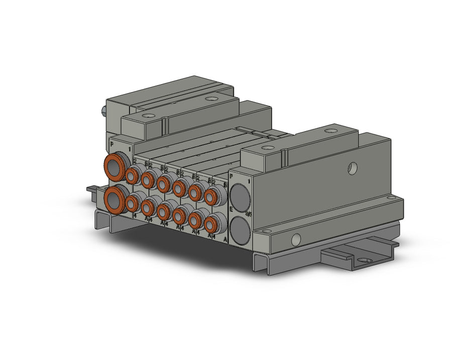 SS5V1-10FD2-06D-N3-D 5 Port Solenoid Valve Manifold