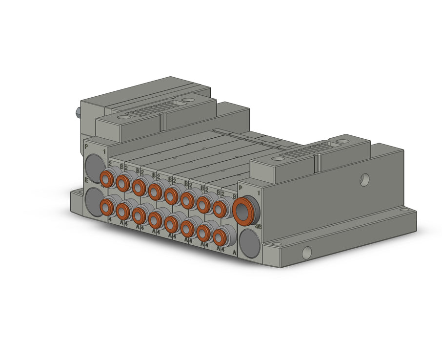 SS5V1-10FD2-08US-N3 5 Port Solenoid Valve Manifold