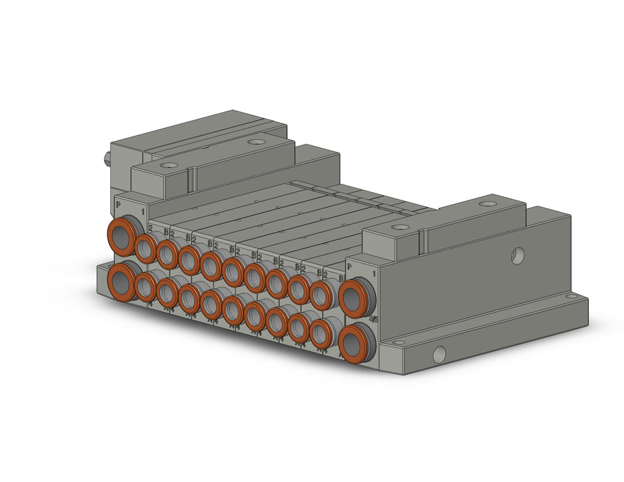 SS5V1-10FD2-09B-N7 5 Port Solenoid Valve Manifold