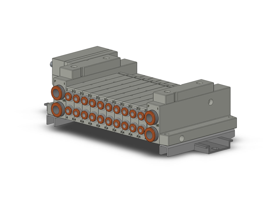 SS5V1-10FD2-10B-C4-D 5 Port Solenoid Valve Manifold