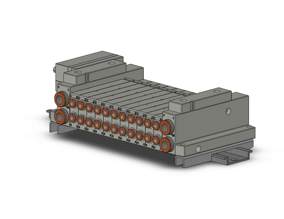 SS5V1-10FD2-11B-C4-D 5 Port Solenoid Valve Manifold