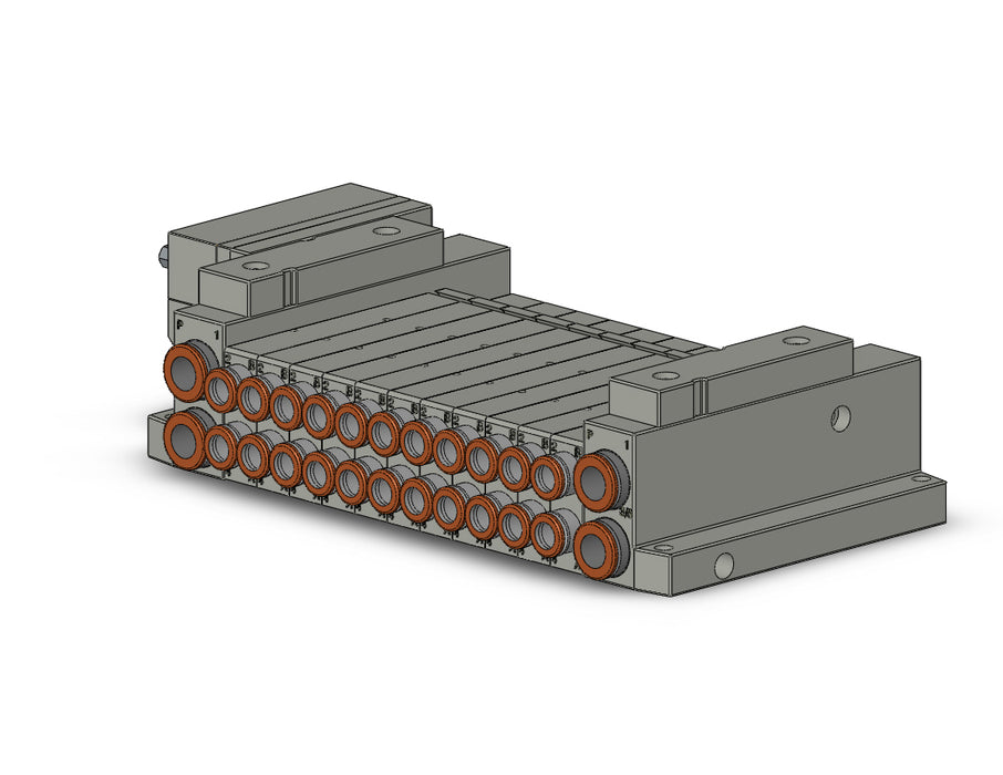 SS5V1-10FD2-11B-N7 5 Port Solenoid Valve Manifold