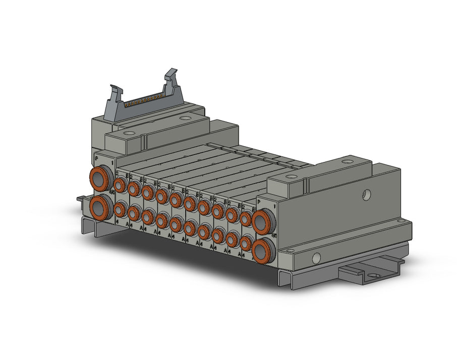SS5V1-10PD1-10B-C4-D 5 Port Solenoid Valve Manifold