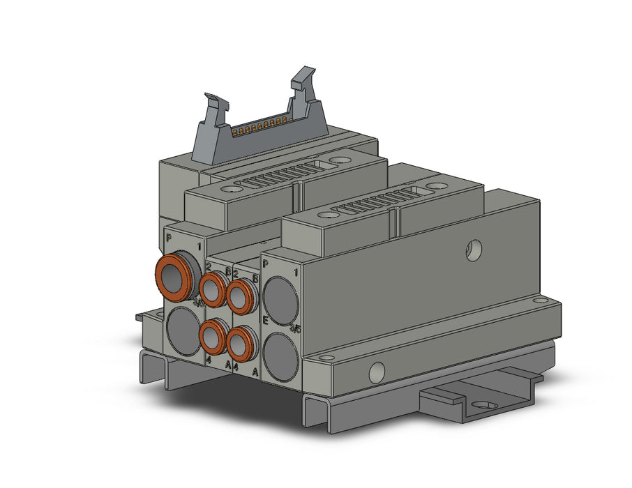 SS5V1-10PGD1-02DS-C6-D 5 Port Solenoid Valve Manifold