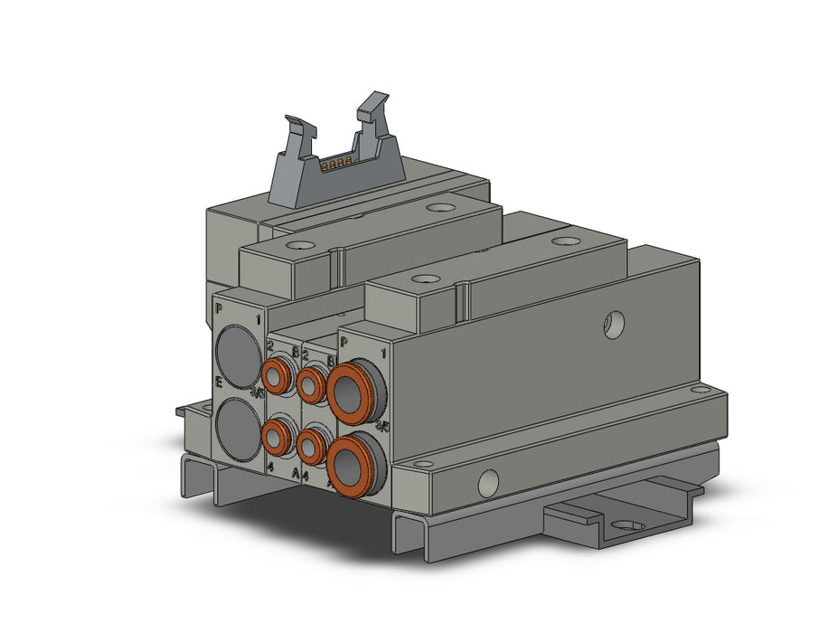 SS5V1-10PHD1-02U-C4-D 5 Port Solenoid Valve Manifold