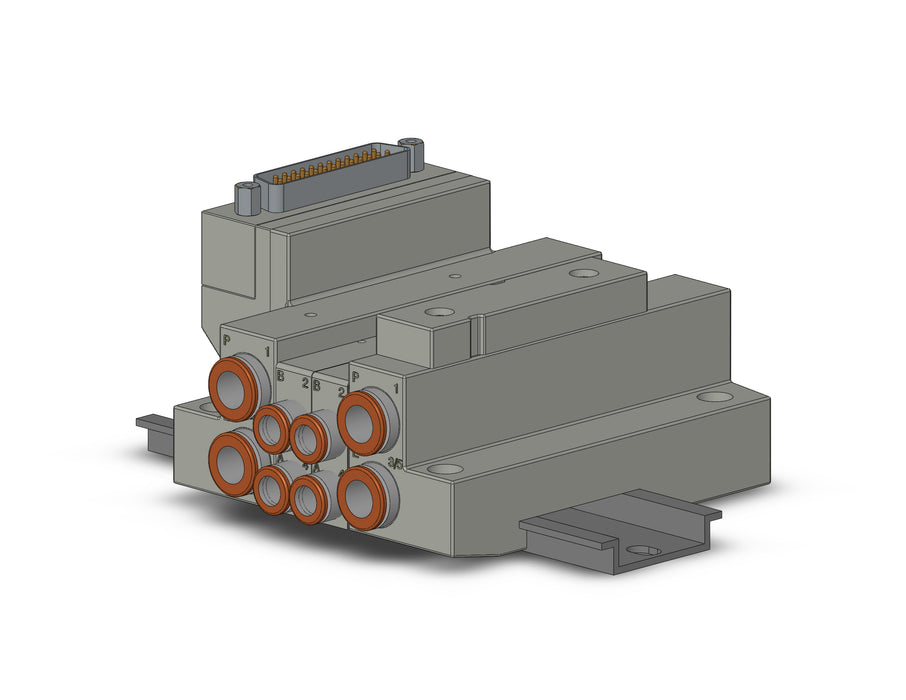 SS5V1-16FD1-02B-N7 5 Port Solenoid Valve Manifold