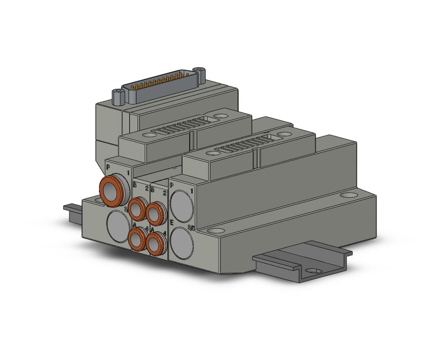 SS5V1-16FD1-02DS-C6 5 Port Solenoid Valve Manifold