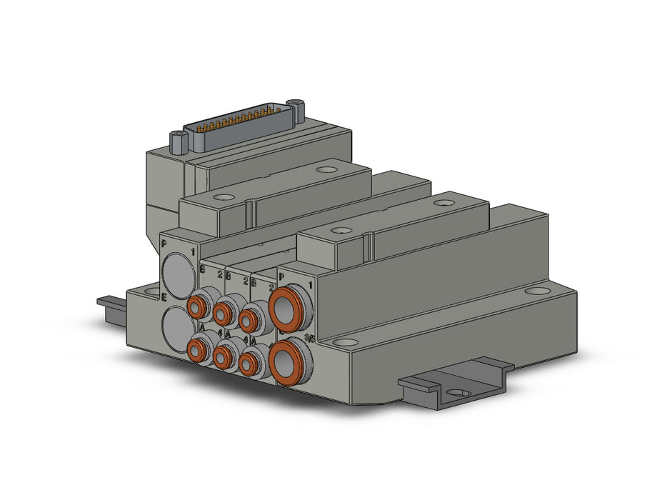 SS5V1-16FD1-03U-N1 5 Port Solenoid Valve Manifold