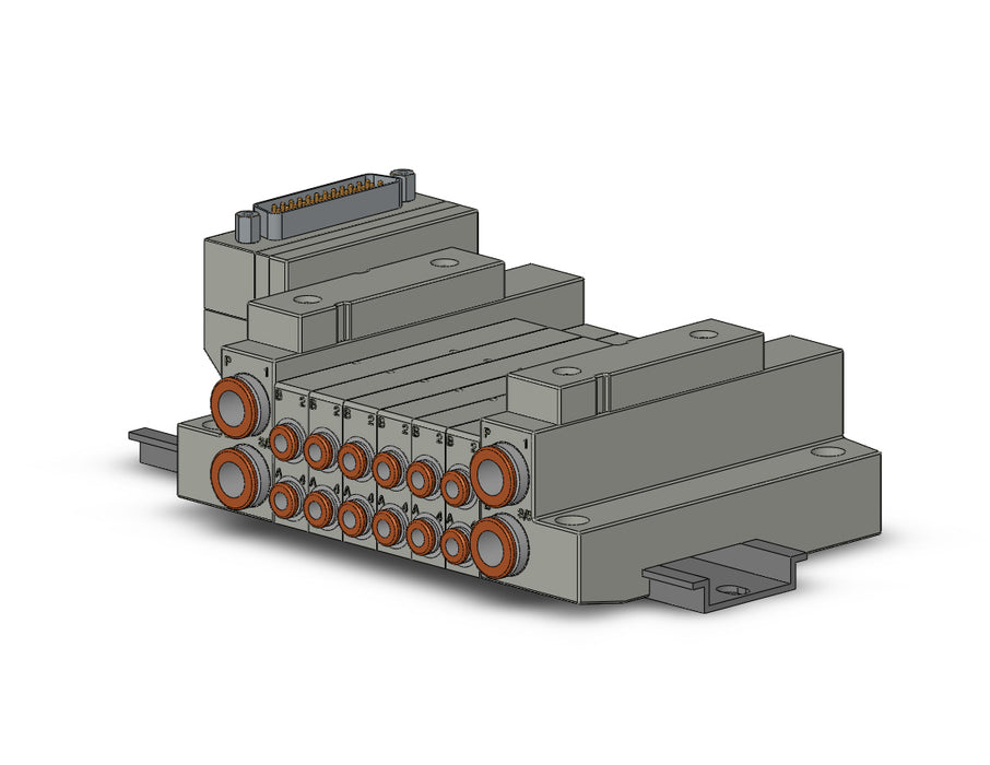 SS5V1-16FD1-06B-C4 5 Port Solenoid Valve Manifold