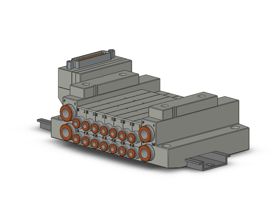 SS5V1-16FD1-07B-N3 5 Port Solenoid Valve Manifold