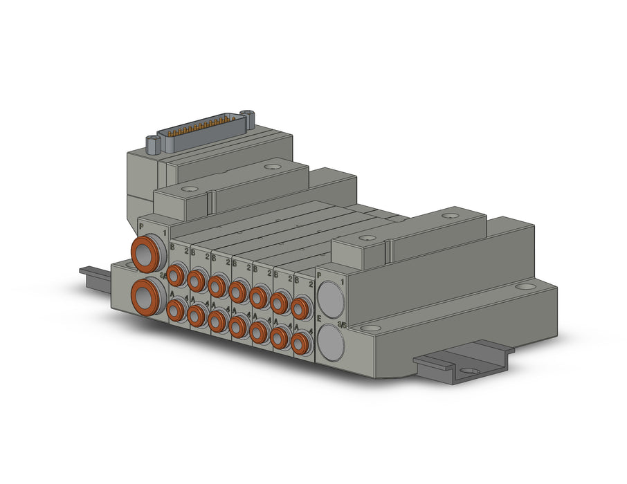 SS5V1-16FD1-07D-C4 5 Port Solenoid Valve Manifold