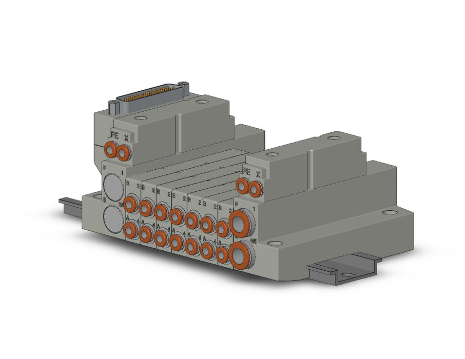 SS5V1-16FD1-07UR-C4 5 Port Solenoid Valve Manifold