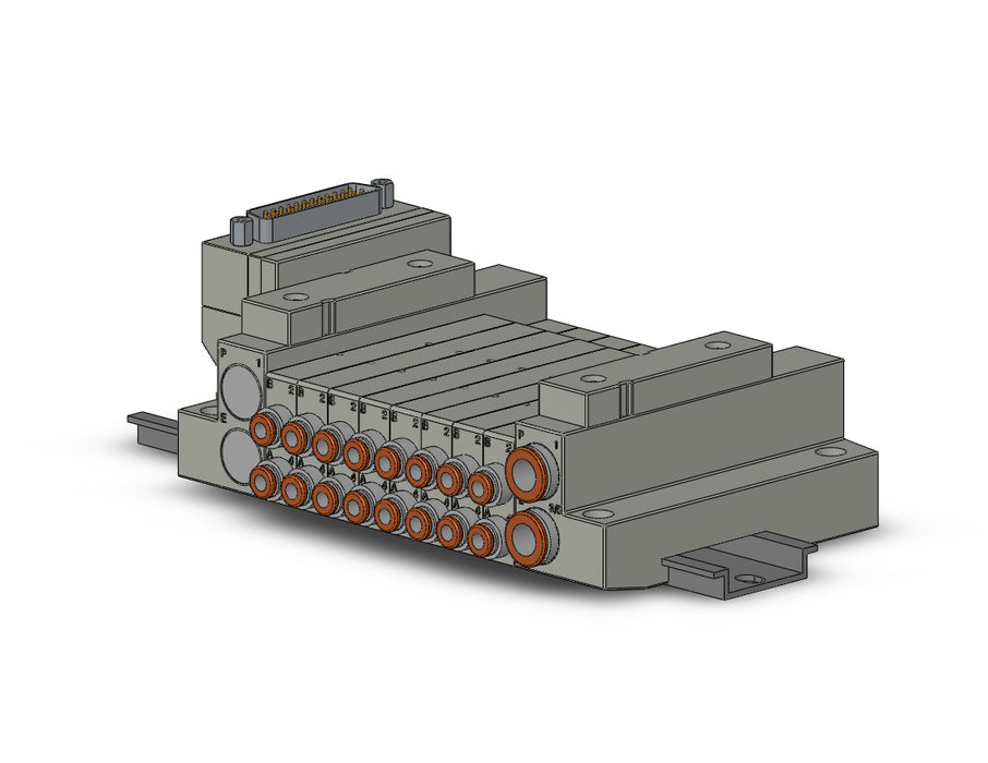SS5V1-16FD1-08U-N3 5 Port Solenoid Valve Manifold