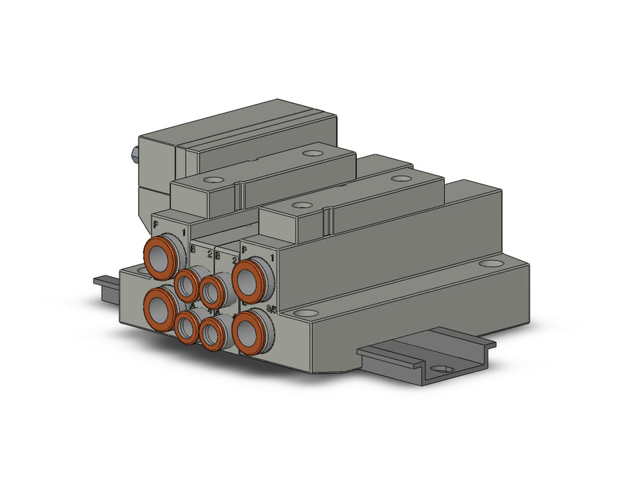 SS5V1-16FD2-02B-N7 5 Port Solenoid Valve Manifold