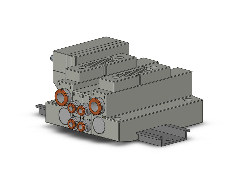 SS5V1-16FD2-02BS-N3 5 Port Solenoid Valve Manifold