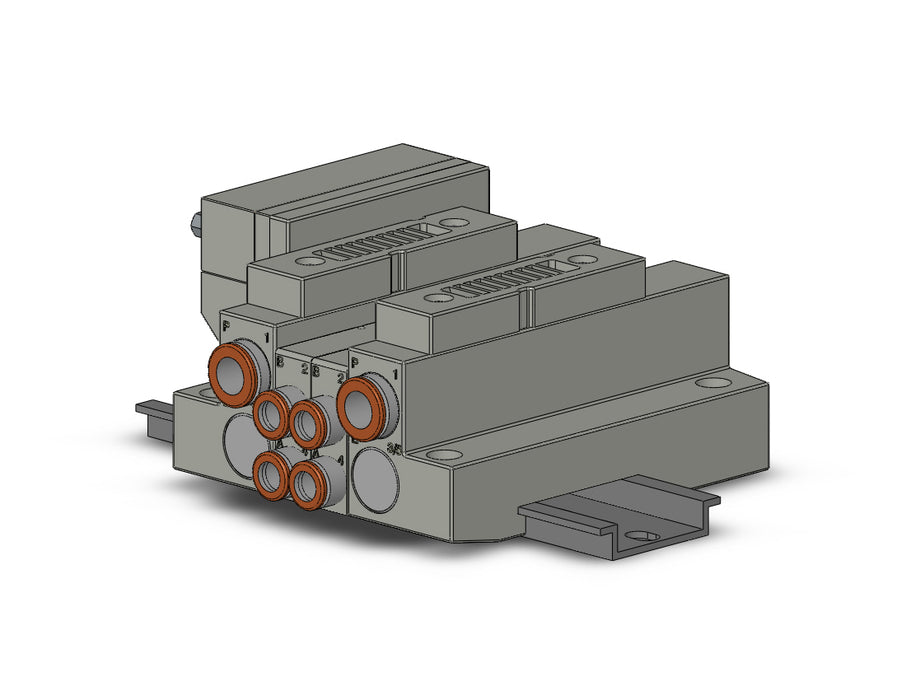 SS5V1-16FD2-02BS-N7 5 Port Solenoid Valve Manifold
